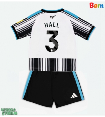 Newcastle United Lewis Hall #3 Replika Babytøj Hjemmebanesæt Børn 2026-27 Kortærmet (+ Korte bukser)